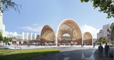 The competition for the new Brno main train station was won by the Dutch Benthem Crouwel - 1. price - Benthem Crouwel International B.V.