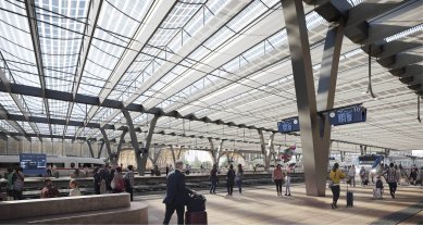 The competition for the new Brno main train station was won by the Dutch Benthem Crouwel - 1. price - Benthem Crouwel International B.V.