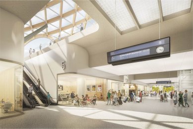 Soutěž na nové brněnské hlavní nádraží vyhráli nizozemští Benthem Crouwel - 2. cena - Sdružení Pelčák a partner architekti – Müller Reimann Architekten
