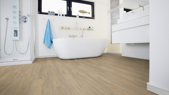 Floors in the bathroom: Laminates can now handle the realm of Poseidon as well