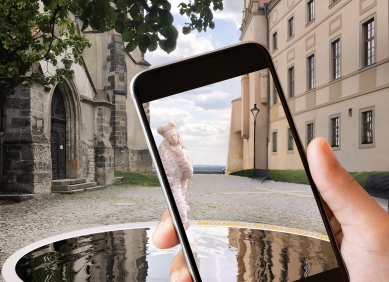 Sochu Dlaň sv. Ludmily přiblíží aplikace s rozšířenou realitou