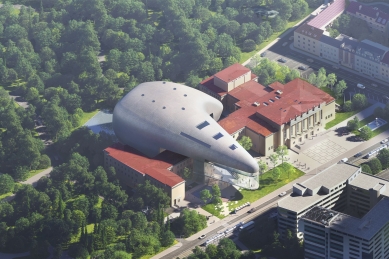 The concert hall in Ostrava will start construction next year, it is set to cost 2.6 billion - foto: Steven Holl Architects