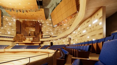 Koncertní hala v Ostravě se začne stavět příští rok, má stát 2,6 miliardy - foto: Steven Holl Architects