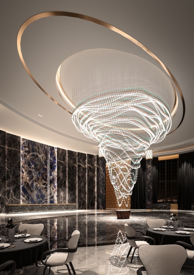 Svítidla z českého křišťálu: tradice v nadčasové formě - Signature Designs - Pearl Curtain