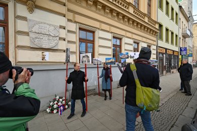 Vzpomínkový akt ke 150. výročí narození Jana Kotěry - foto: Petr Šmídek, 2021