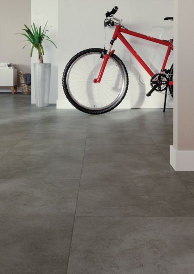 Boom of stone decorations in flooring coverings