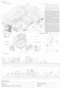 Young architect won with a thesis on the transformation of a factory into housing