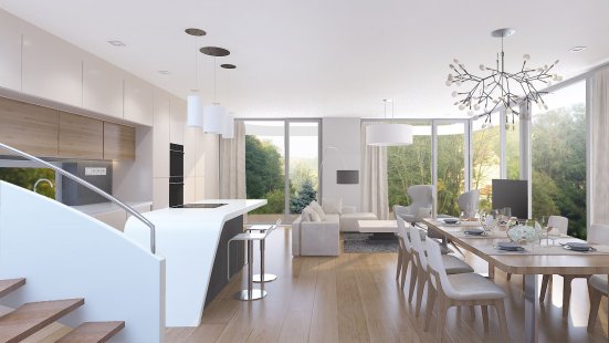 ABB Busch-axcent®: (Ne)přehlédnutelný prvek vyladěného interiéru - VNP, Interiér, 1NP, living