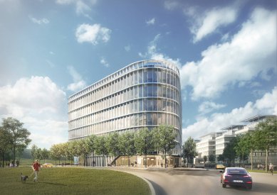 Administrativní budova Roztyly Plaza podle návrhu Aulík Fišer architekti