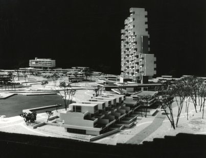 The book ARCHITECTURE 58–89 will be complemented by a March exhibition at CAMP - Gorazd Čelechovský, Proposal for the Experimental Settlement Etarea - foto: archiv Zdeňka Voženílka