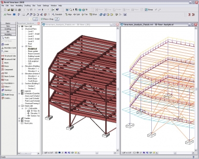 Autodesk aktualizuje platformu Revit pro informační modelování budov - Revit Structure 2008 - Analýzy - foto: © Autodesk