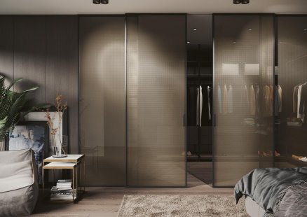 Doors IDEA by JAP FUTURE – the persuasiveness of simple design - Sliding doors IDEANET in PREMIUM sliding system - foto: JAP FUTURE