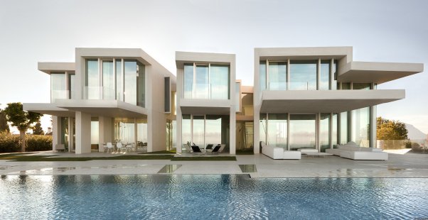 Unique structures showcase glass in various conditions