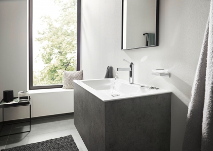 More flexibility and functionality with the hansgrohe Finoris range of batteries