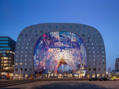 Winy Maas povede nový ateliér hostujícího profesora na FA ČVUT - Markthal Rotterdam - foto: FA ČVUT