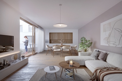 Praha vybrala podobu plánovaného bytového domu na Smíchově
