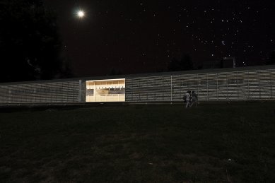 In Jablonec nad Nisou, the area of the Sun Spa from 1927 burned down near the reservoir - Winning design for the background of the Jablonec dam - foto: Prokš Přikryl architekti, 2020