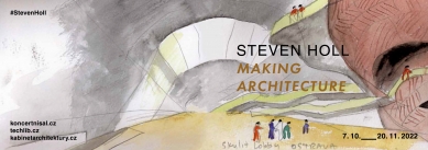 Steven Holl. Making Architecture - výstava v pražské NTK
