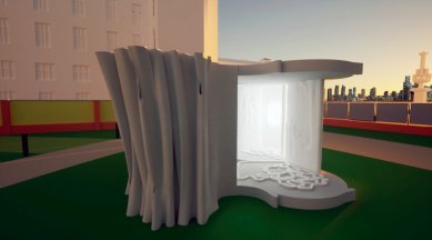 Between Conflicts - 3D tištěné betonové opevnění