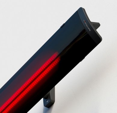 Infratopidla HEATSCOPE®: high performance and unique timeless design. What creates an ambient atmosphere? - HEATSCOPE® PURE