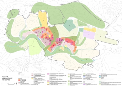 Ceny děkana FA ČVUT 2022 - výsledky - Cena děkana za ateliérový projekt 2. – 5. ročníku - Karolína Čechová a Victoria Cheremnykh – Územní plán Milovice, ateliér Šindlerová