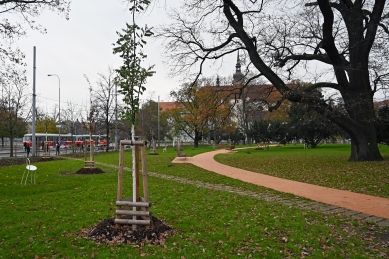 Park na Moravském náměstí v Brně se otevřel pro veřejnost - foto: Petr Šmídek, 2022