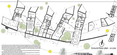 Výsledky studentské soutěže XELLA 2006/2007 - 2. místo: Jana Holečková, Tomáš Holub - Fakulta architektury ČVUT FA Praha, ČR, Ateliér Prof. Ing. arch. Arnošt Navrátil, CSc. - foto: archiv XELLA