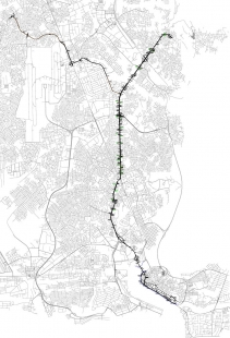 LAGOS - MĚSTO ZÍTŘKA - Zdokumentovaná dopravní trasa - foto: &copy ITP, FAM Architekti