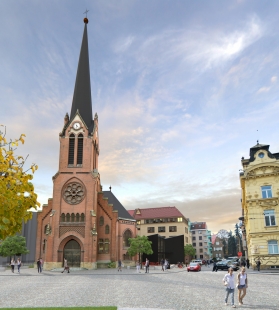 Červený kostel v Olomouci se otevře v polovině května - foto: atelier-r