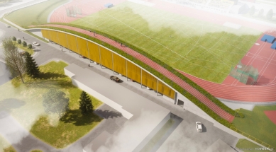 Plzeň will build a new stand at the athletics stadium for approximately 150 million CZK - foto: neoVISUAL.cz