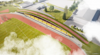 Plzeň will build a new stand at the athletics stadium for approximately 150 million CZK - foto: neoVISUAL.cz