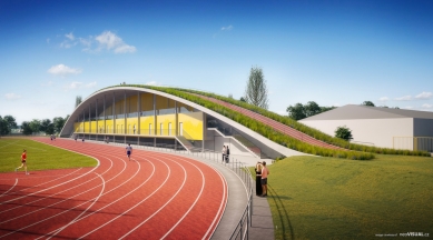 Plzeň will build a new stand at the athletics stadium for approximately 150 million CZK - foto: neoVISUAL.cz