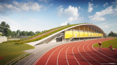 Plzeň will build a new stand at the athletics stadium for approximately 150 million CZK - foto: neoVISUAL.cz