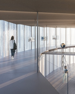 Soutěž na návrh pavilonu pro Expo vyhrála skleněná spirála od Apropos Architects