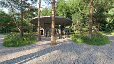 The concept of a new funeral ceremony hall by Ivan Kroupa