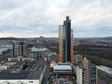 Brněnská AZ Tower je už 10 let nejvyšší budovou v ČR - foto: archiweb.cz