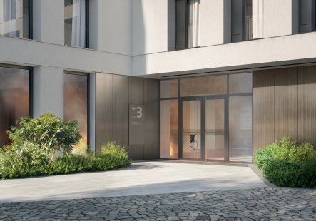 The Schüco FireStop platform offers new fire-resistant doors for outdoor use as well - The system of fire-protection doors with CE classification for use in the envelope of buildings offers designers, architects, and manufacturers a new level of flexibility in applying building regulations across Europe.