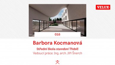 Vítězem středoškolské soutěže je rodinný dům PEPA, který se hodí do každé vesnice