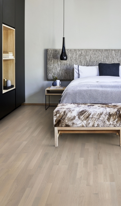 Nové dřevěné podlahy Ground Collection: Designováno přírodou, vyrobil Kährs - Dub Chalk