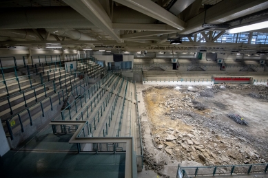 Stavbaři rekonstruují zimní stadion v Ostravě-Porubě, cena je 105 milionů - foto: Lukáš Kaboň