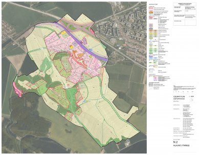 Den architektury 2023 - Ostopovice - územní plán obce Ostopovice / Pavel Hnilička Architects+Planners, 2020