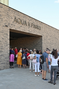 Nové aquacentrum je oázou relaxace a zábavy v centru Kyjova - foto: archiweb.cz, 2023
