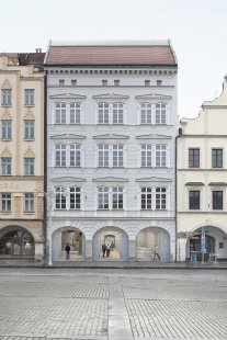 Dům umění České Budějovice - Žádost o podporu otevřeného dopisu - Vizualizace náměstí - foto: AFF Architekten + Malý Chmel