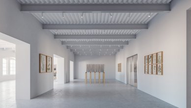 Dům umění České Budějovice - Žádost o podporu otevřeného dopisu - Vizualizace galerie - foto: AFF Architekten + Malý Chmel