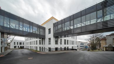 The hospital pavilion by OBERMEYER HELIKA has become the Construction of the Year 2023