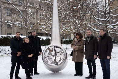 Prahu 5 ozdobil památník Ferdinanda Peroutky