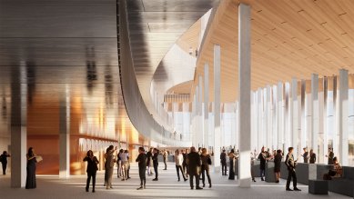 Architekt dnes představí aktuální studii filharmonie na Vltavské - foto: BIG Bjarke Ingels Group