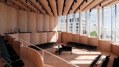 Architekt dnes představí aktuální studii filharmonie na Vltavské - foto: BIG Bjarke Ingels Group