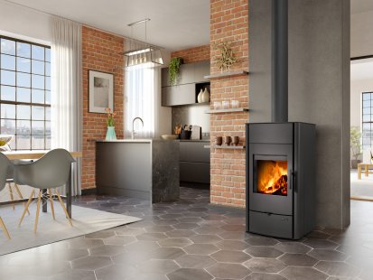 How to choose a fireplace stove that will match your project