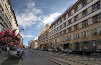 Část Národní třídy v Praze 1 změní vzhled - foto: Znamení čtyř - architekti